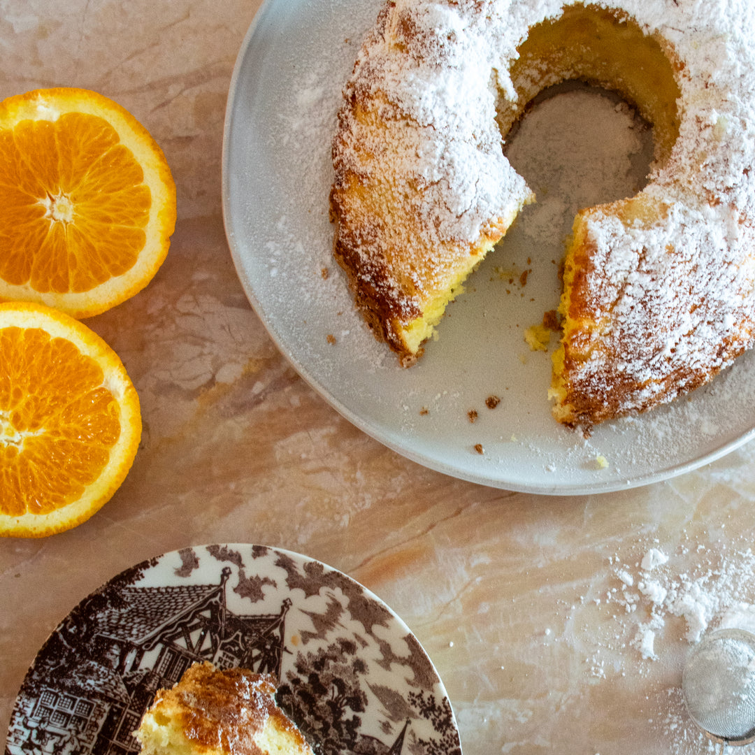 Orange and Cardamom Slice